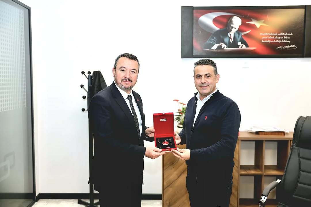 Sandıklı Belediye Başkanı Adnan Öztaş, OEDAŞ İl Müdürlüğüne Yeni Atanan Fahri Yapıcıoğlu'nu Ziyaret Etti